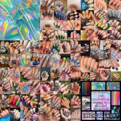Over the Rainbow Nail Art Collab